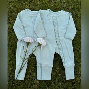 Magnetic Onesie in sage